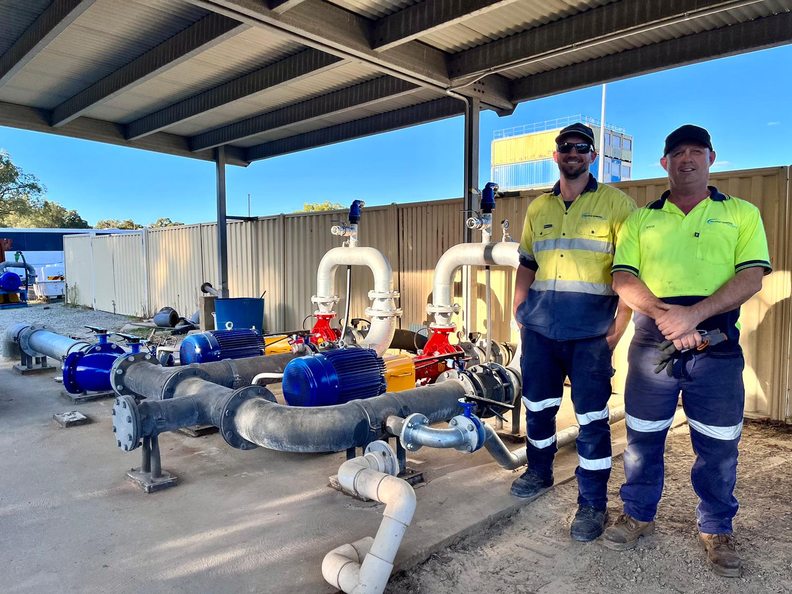 From Old to New: MTP Upgrades Hot Fire Training Dam Pumpset with Modern Features