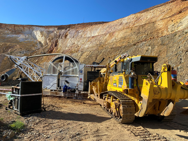 Onsite Overhaul of a Legra Highwall Dewatering Pump Machine