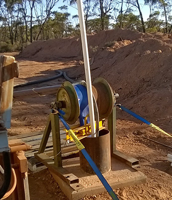 Pump installation setup