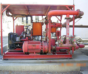 Retrofitted Fire Pumps