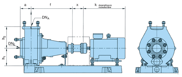 Wernert NE Series Dimensions